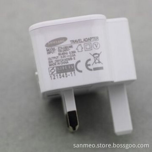UK Travel Wall Charger Adapter for Samsung N7000 Galaxy Note i9220 i9228, Can Split, 1A/2A